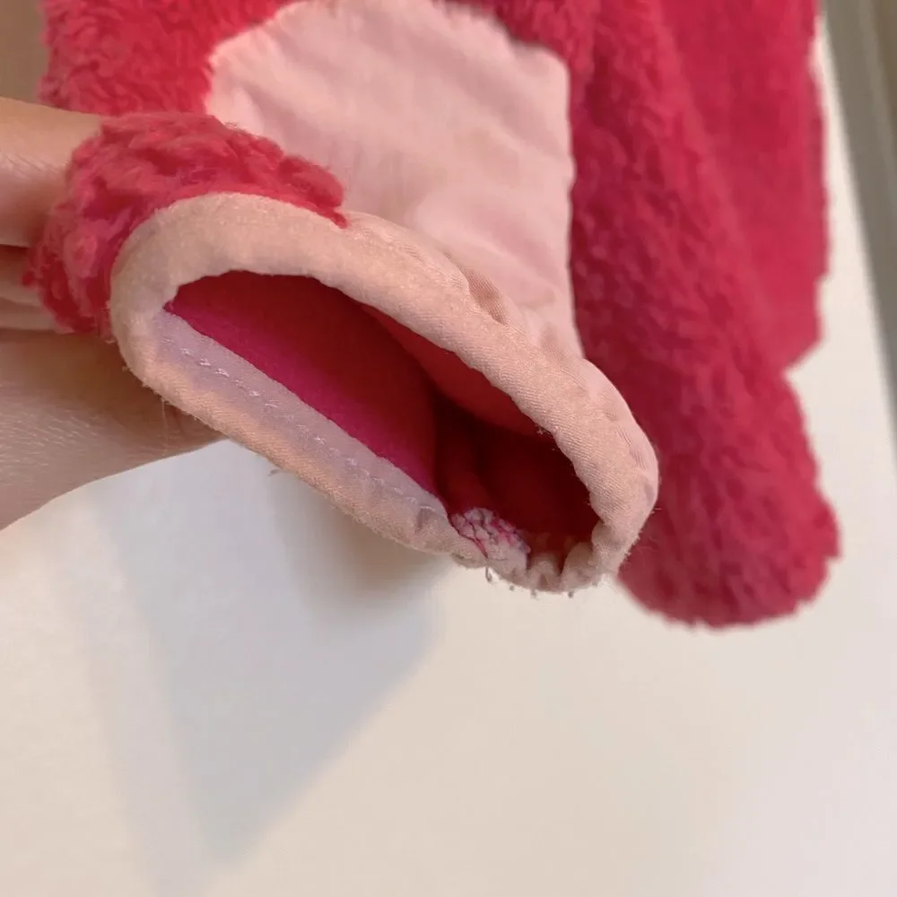 Cat & Jack | Baby Girl’s Pink Sherpa Fuzzy Jacket, Size 18M